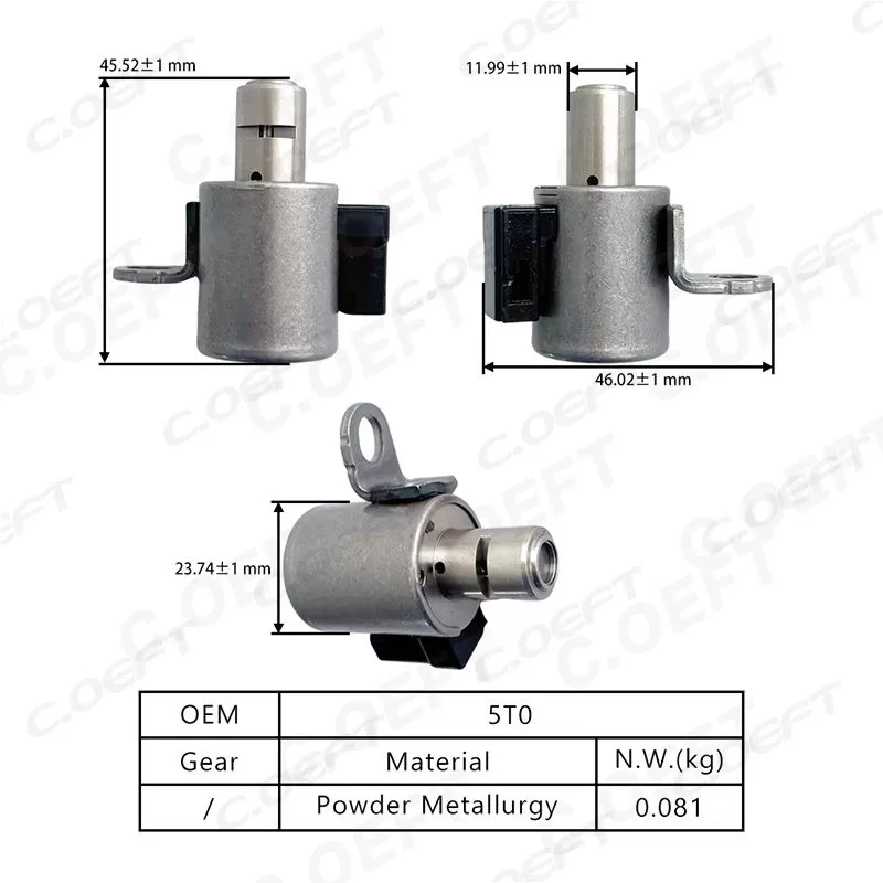 For Honda Transmission Solenoid Valve 5T0
