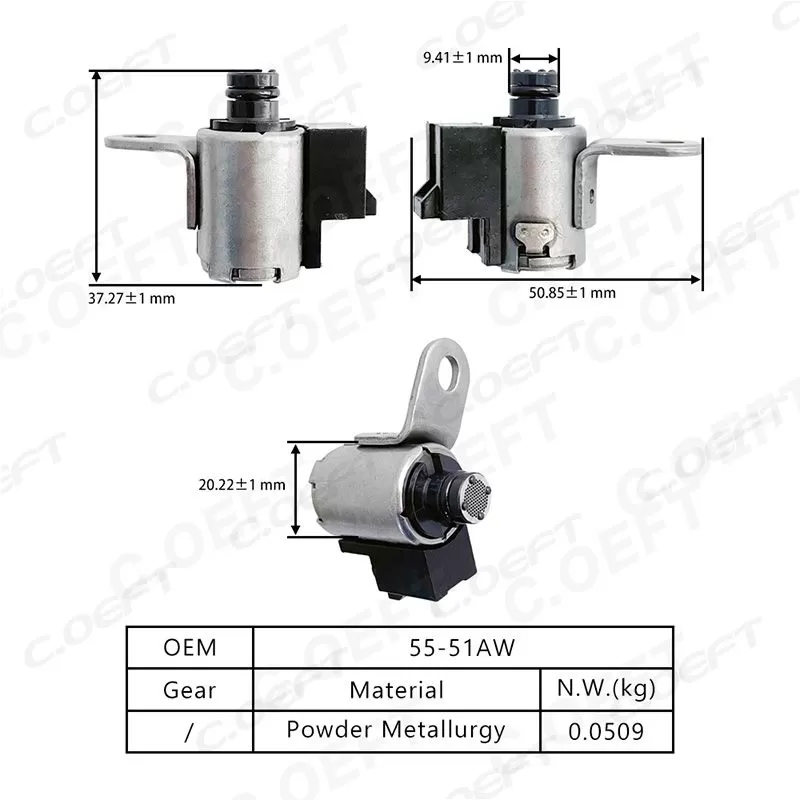 For Toyota Transmission Solenoid Valve 55-51AW