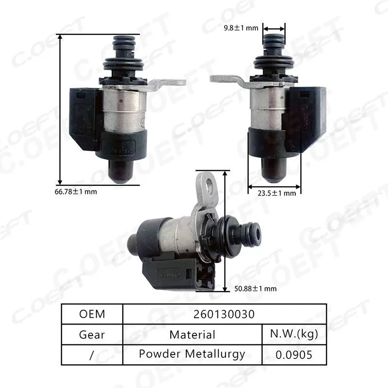 For Japanese Infiniti Transmission Solenoid Valve 260130030 RE5R05A