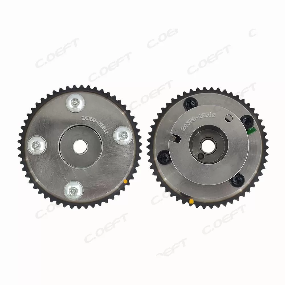New Automatic Camshaft Position Actuator Variable Vavla Timing Gear 24350-2E011+24370-2E010 for Korean