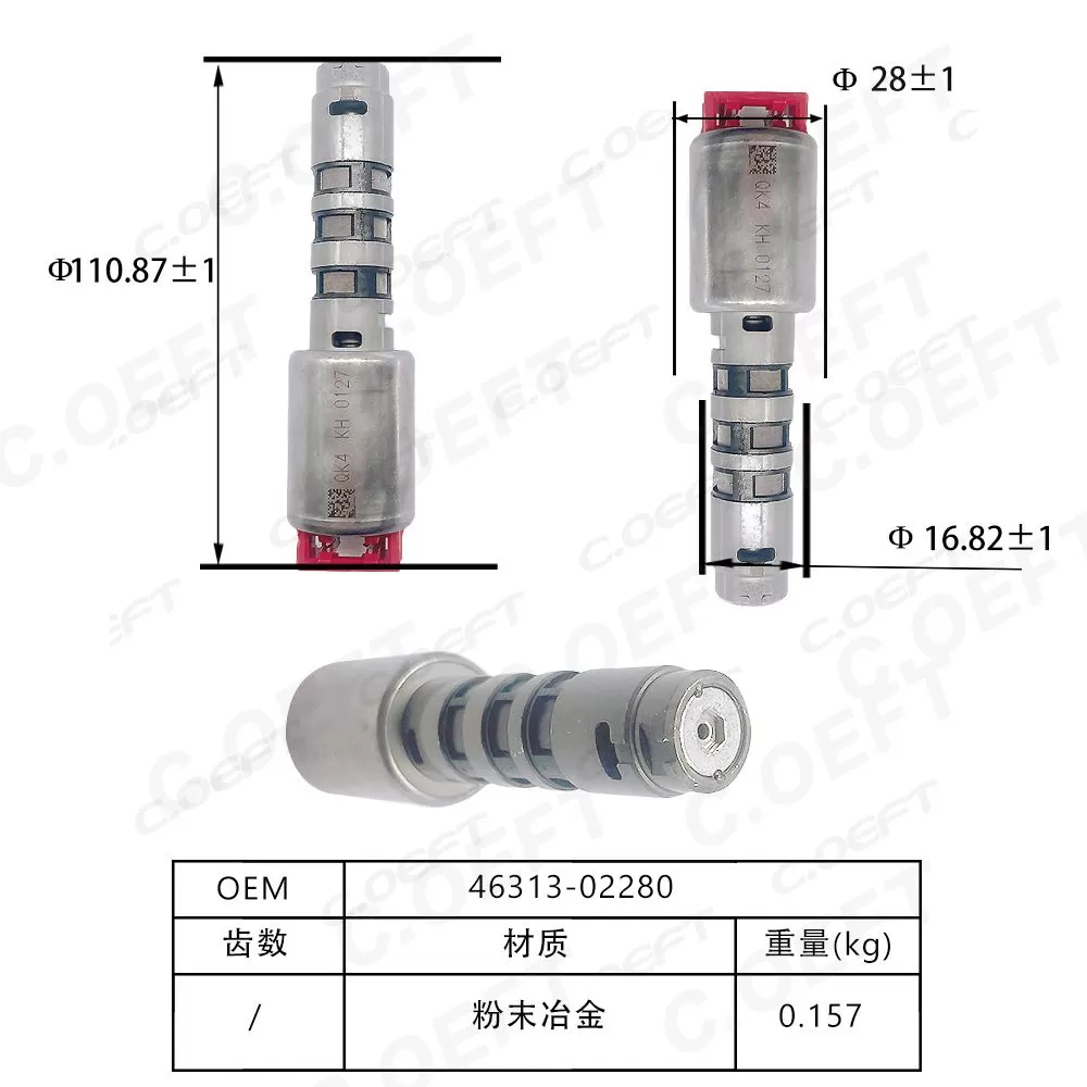 For Hyundai QK4 46313-02280 Transmission Shift Solenoid Valve