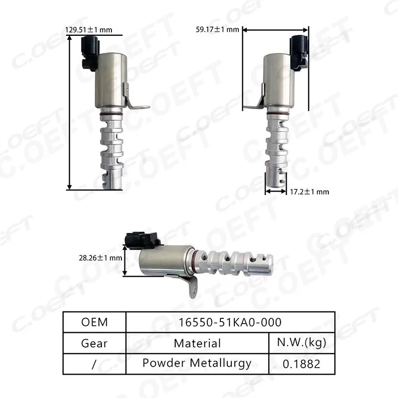 For Suzuki Vitara 1.4T Oil Control Valve 16550-51KA0-000