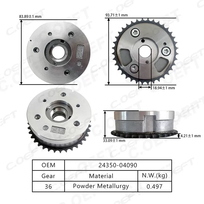For Kia VVT Timing Gear 24350-04090