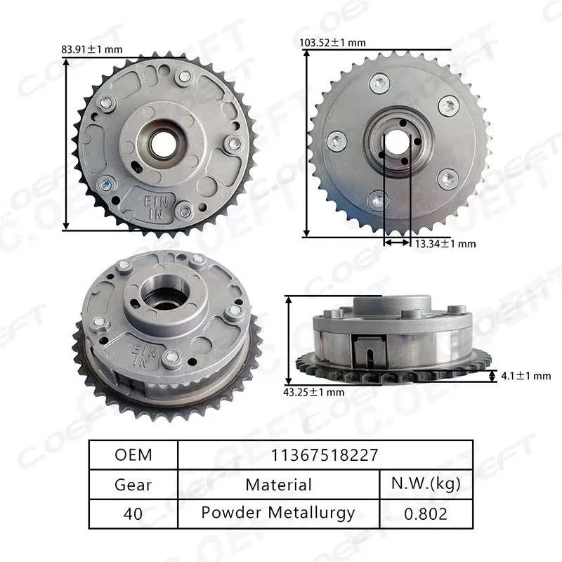For BMW Rolls-Royce N73 VVT Timing Gear (Intake) 11367518227