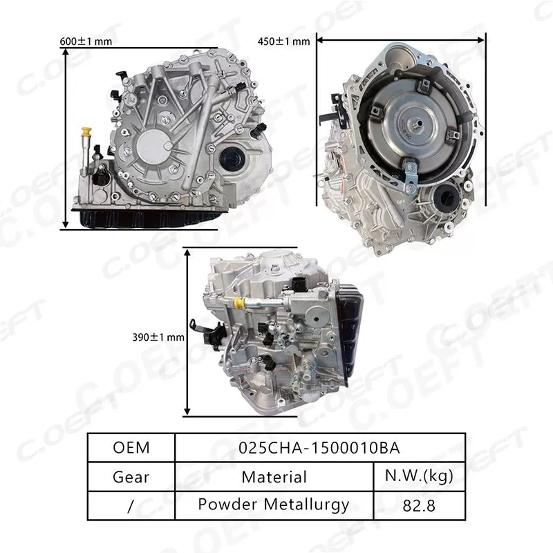 For Chery 025CHA Original Transmission Assembly 025CHA-1500010BA