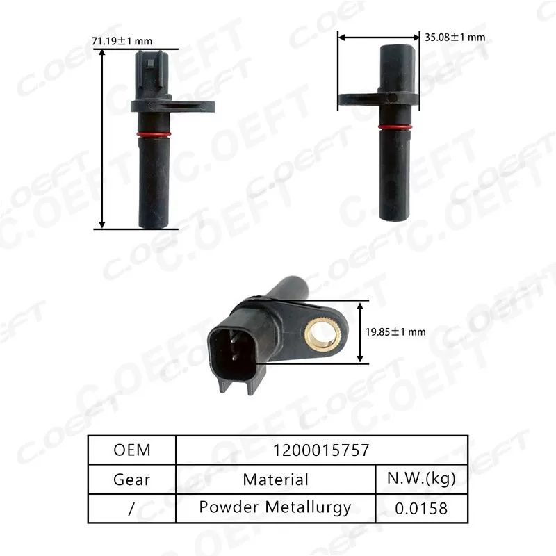 For Chery 625DHA Original Transmission Speed Sensor 1200015757