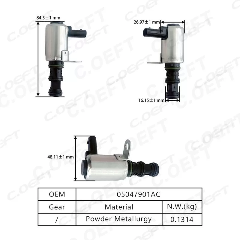 For Dodge Jeep Engine Oil Control Variable Valve Timing VVT Solenoid 05047901AC