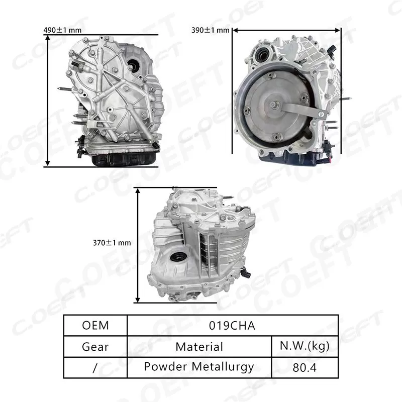 For Chery Transmission Assembly 019CHA
