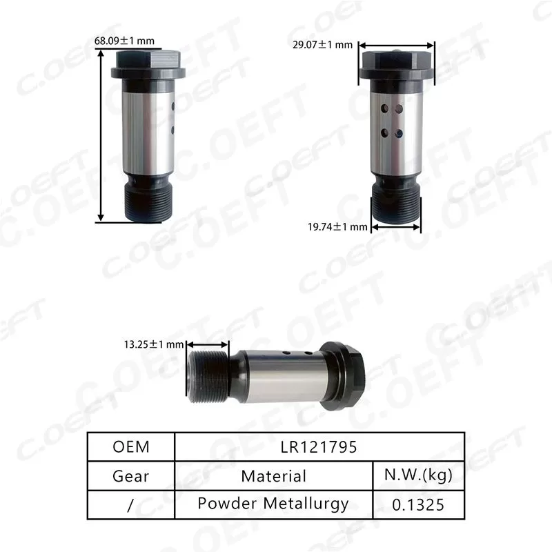 For Land Rover Center Screw LR121795