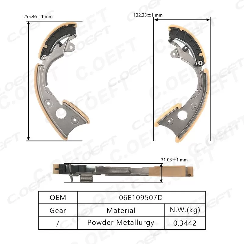 For Volkswagen Audi Timing Chain Kit Unit 06E109507D