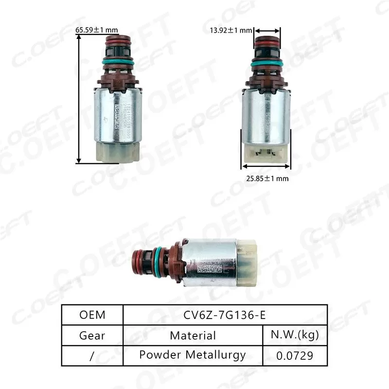 For Ford and Buick Transmission Solenoid valve CV6Z-7G136-E