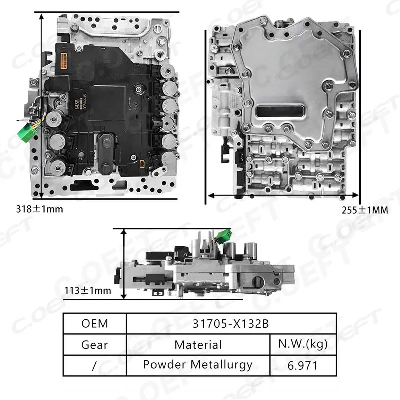 For Nissan Transmission Valve Body 31705-X132B