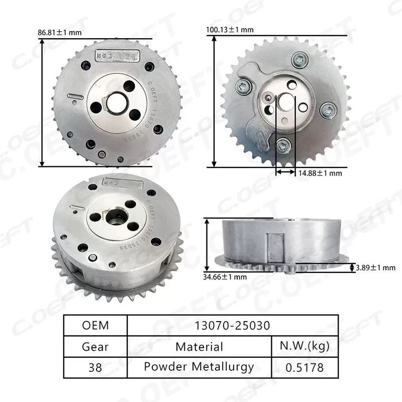 For Toyota M15/M20 VVT Timing Gear(exhaust) 13070-25030