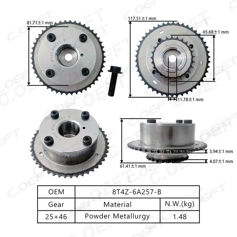 For Ford Lincoln Camshaft Adjuster 8T4Z-6A257-B