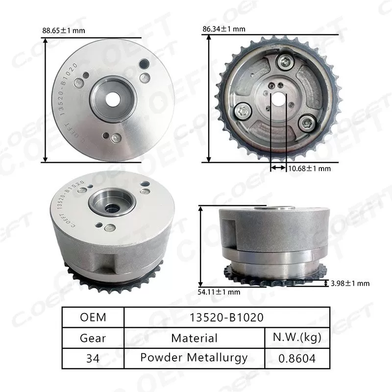 For Senia 3SZ VVT Timing Gear 13520-B1020