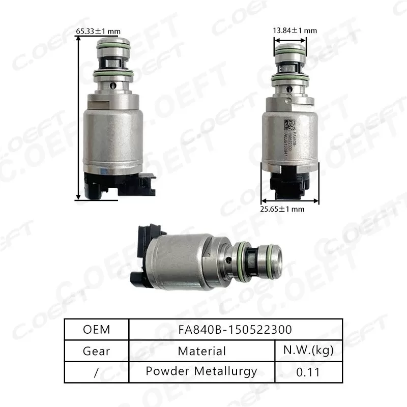 For Hyundai Transmission Solenoid valve FA840B-150522300