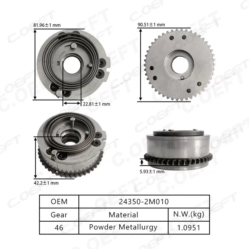 For Hyundai Elantra (2020-2021) VVT Timing Gear(Intake)24350-2M010