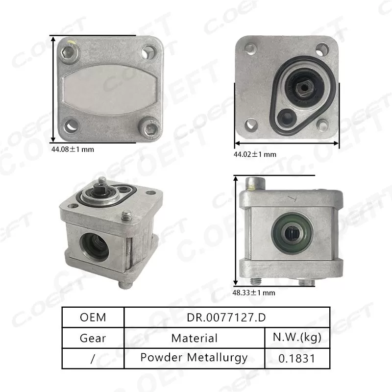 For Chery Maserati and Ferrari Oil Pump DR.0077127.D