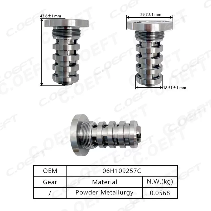 For Volkswagen Generation 2 VVT Center Screw 06H109257C