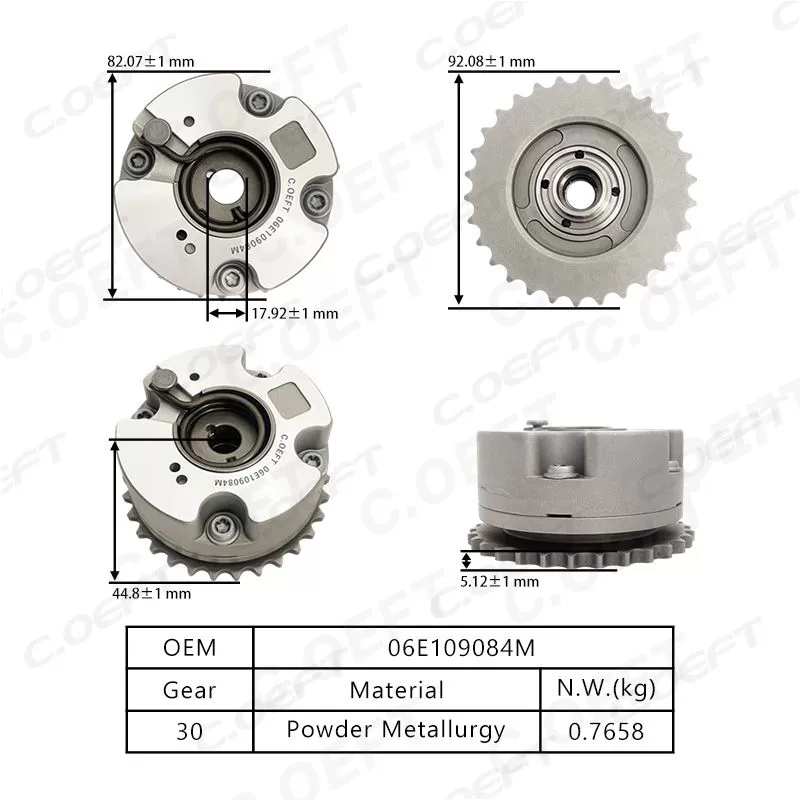 For Audi A6 VVT Timing Gear(exhaust) 06E109084M