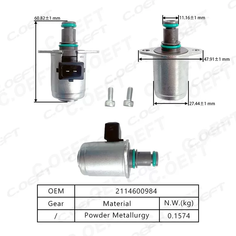 For Mercedes-Benz Steering Gear Solenoid Valve 2114600984