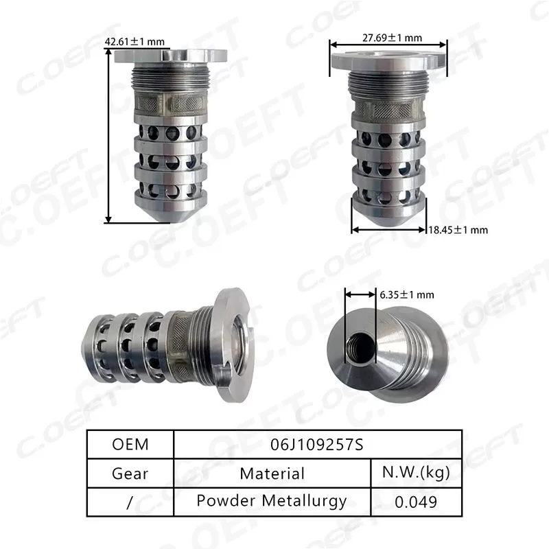 For Audi and Volkswagen Center Screw 06J109257S