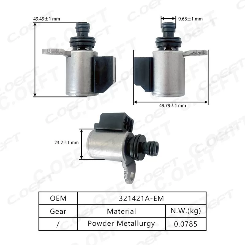 For Nissan JF011E Transmission Solenoid valve 321421A-EM