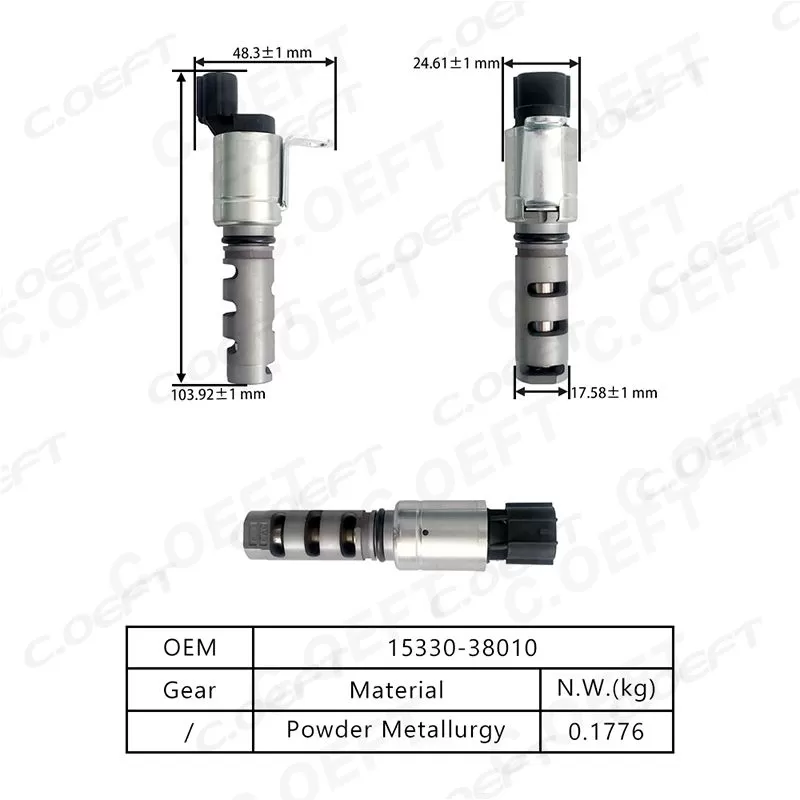 For Toyota Engine Oil Control Variable Valve Timing VVT Solenoid 15330-38010