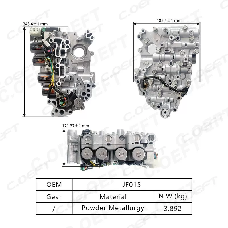 For Nissan Sunny JF015 Transmission Valve Body (Dual Pressure)  JF015