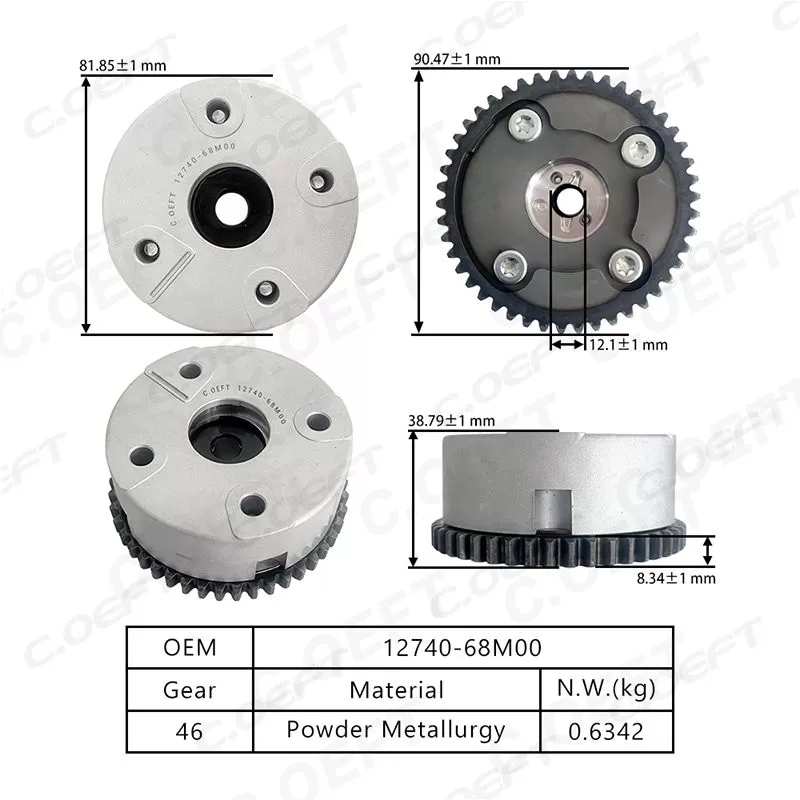 For Suzuki K10C VVT Timing Gear (Intake) 12740-68M00