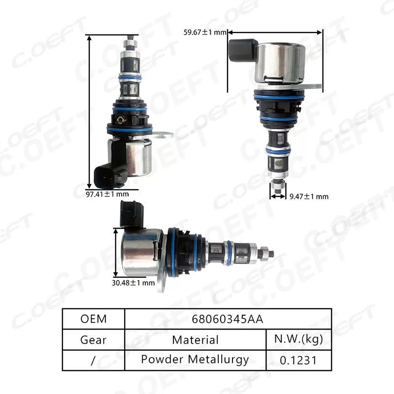 For Dodge and Chrysler Engine Oil Control Variable Valve Timing VVT Solenoid 68060345AA