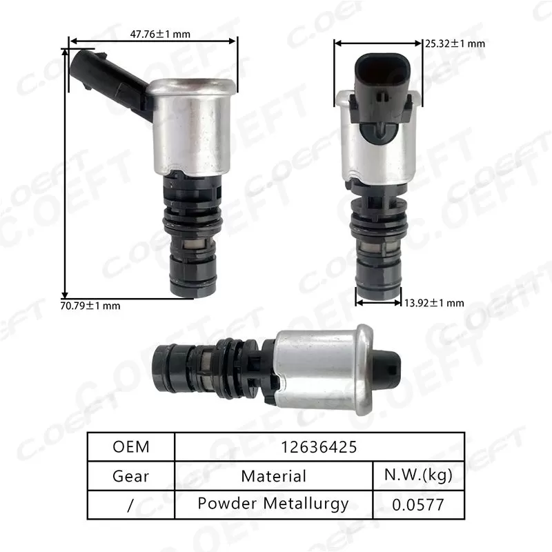 For Buick Chevrolet Oil Control Variable Valve 12636425 12665048