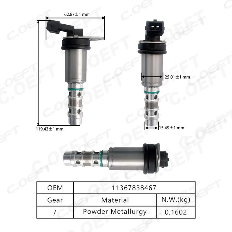 For BMW Engine Timing Oil Control Valve 11367838467 11367843117