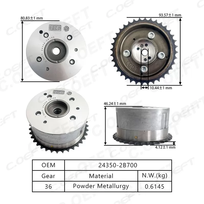 For Hyundai IX25 VVT Timing Gear (Intake) 24350-2B700