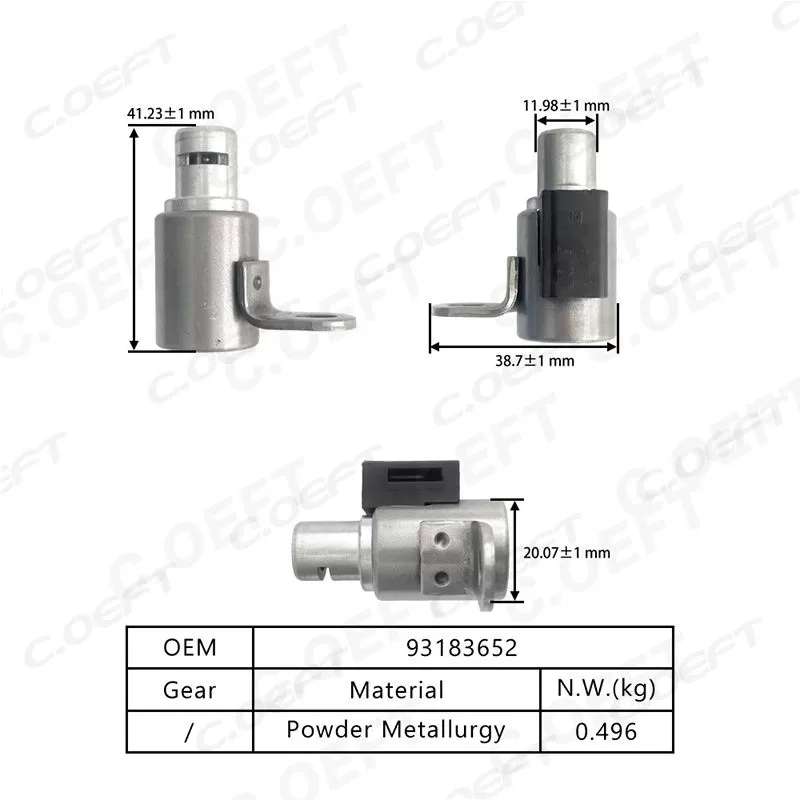 For GM Transmission Solenoid Valve 93183652