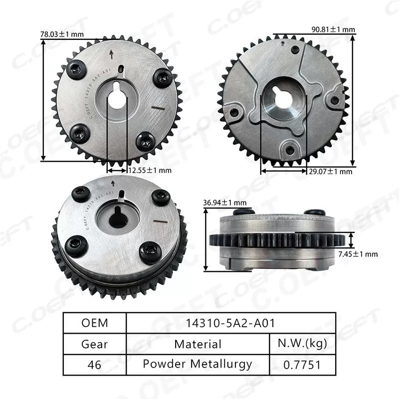 For Honda VVT timing gear 14310-5A2-A01