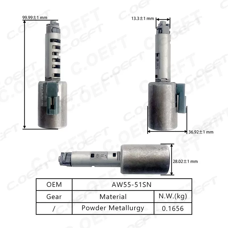 For Nissan Volvo Transmission Solenoid Valve AW55-51SN