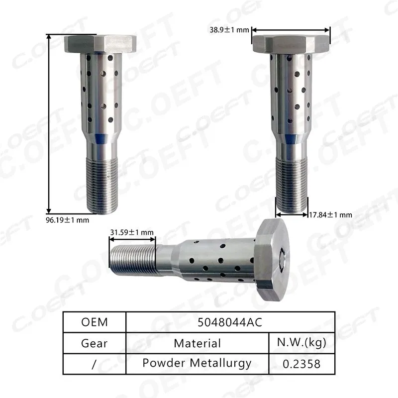 For Chrysler Center Screw 05048044AC