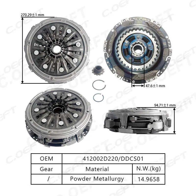 For GM DCT250 Brand New Original (PHC) Flywheel (Clutch) 412002D220/DDCS01