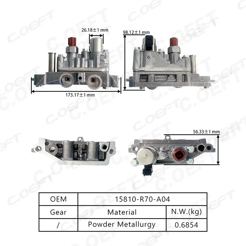 For Honda Oil Control Valve 15810-R70-A04