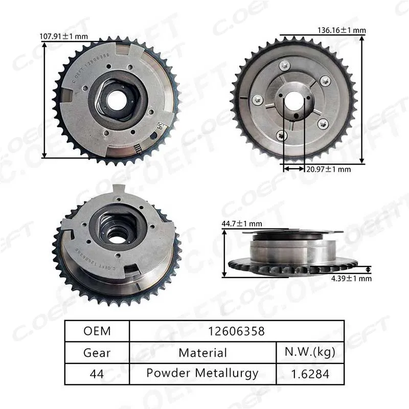 For GM 5.3L VVT Timing Gear 12606358