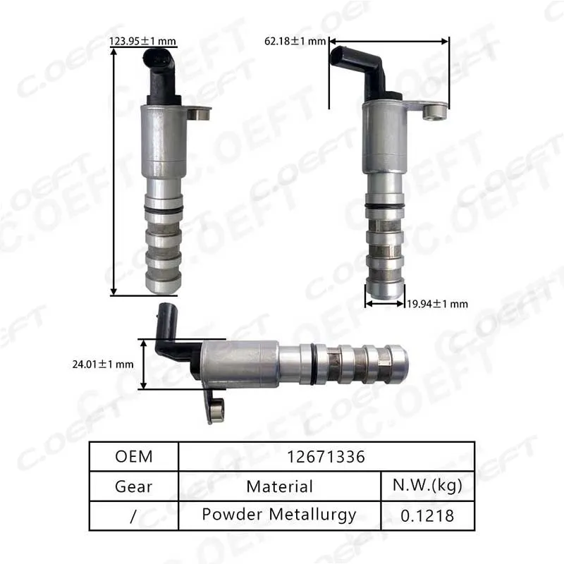For Buick Chevrolet Engine Timing Oil Control Valve 12671336