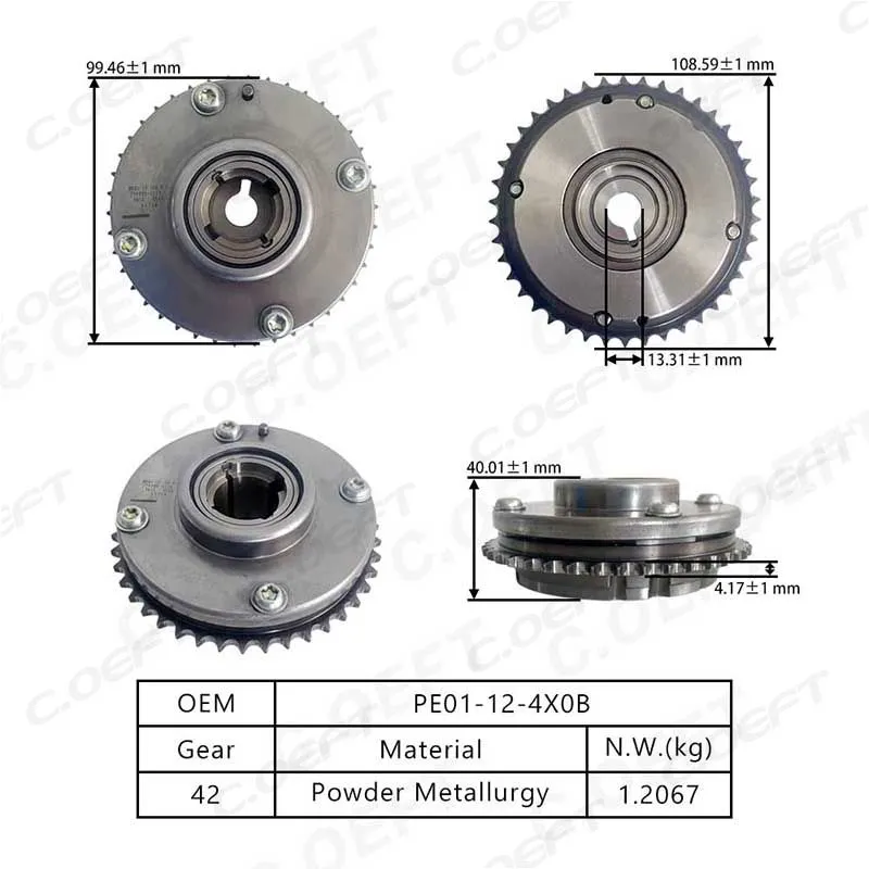For Mazda Atenza 2.0 VVT Timing Gear (Intake) PE01-12-4X0B