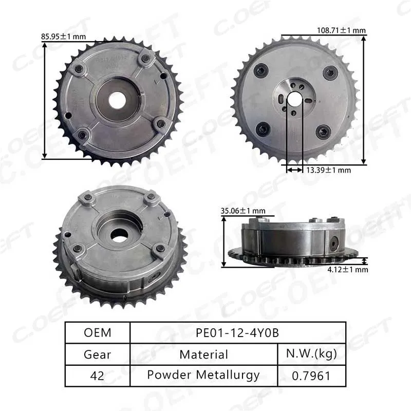 For Mazda Atenza 2.0 VVT Timing Gear  (Exhaust)  PE01-12-4Y0B