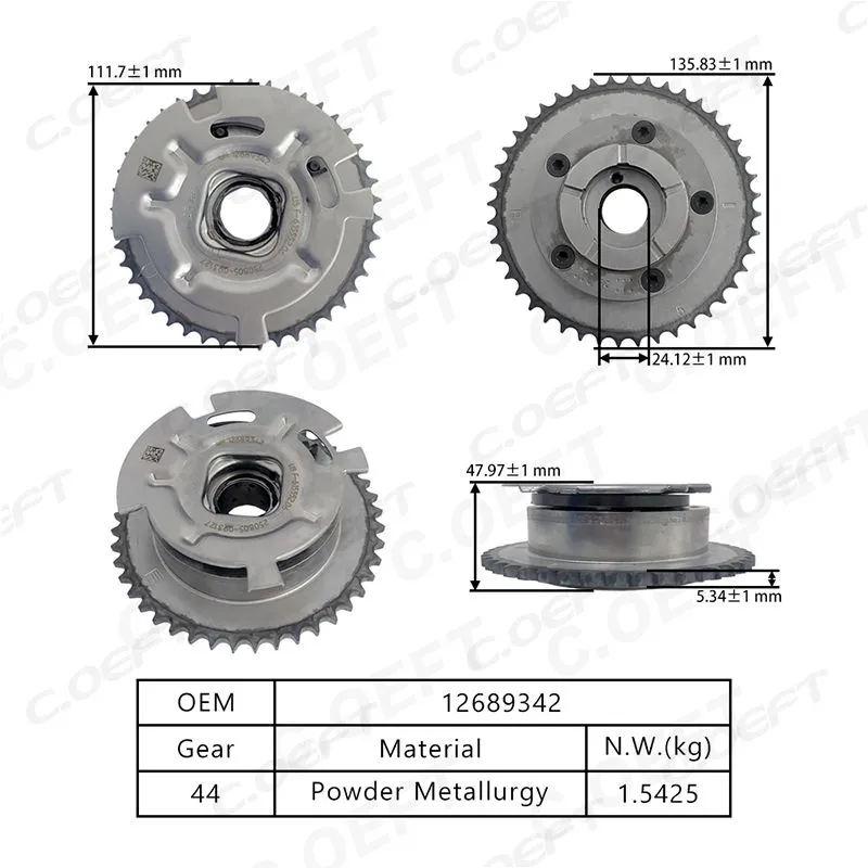 For Buick Cadillac VVT Timing Gear 12689342