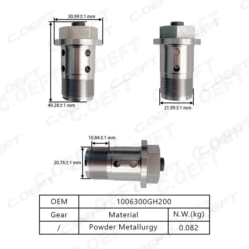 For JAC S432 Center Screw 1006300GH200