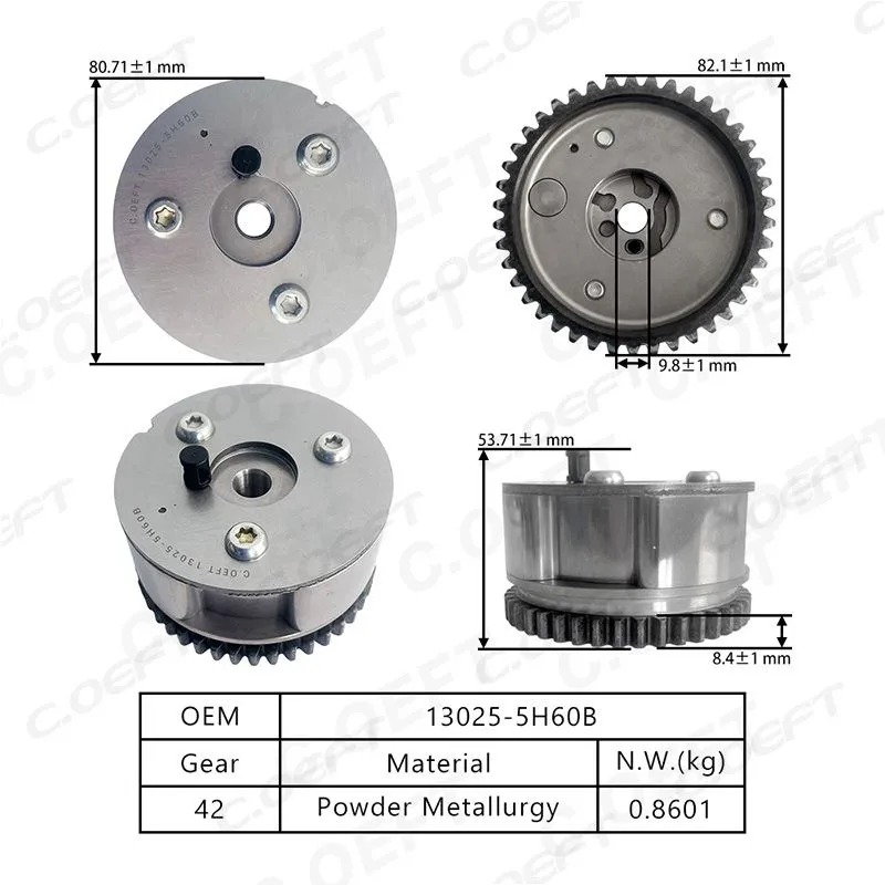 For Infiniti Renault VVT Timing Gear 13025-5H60B