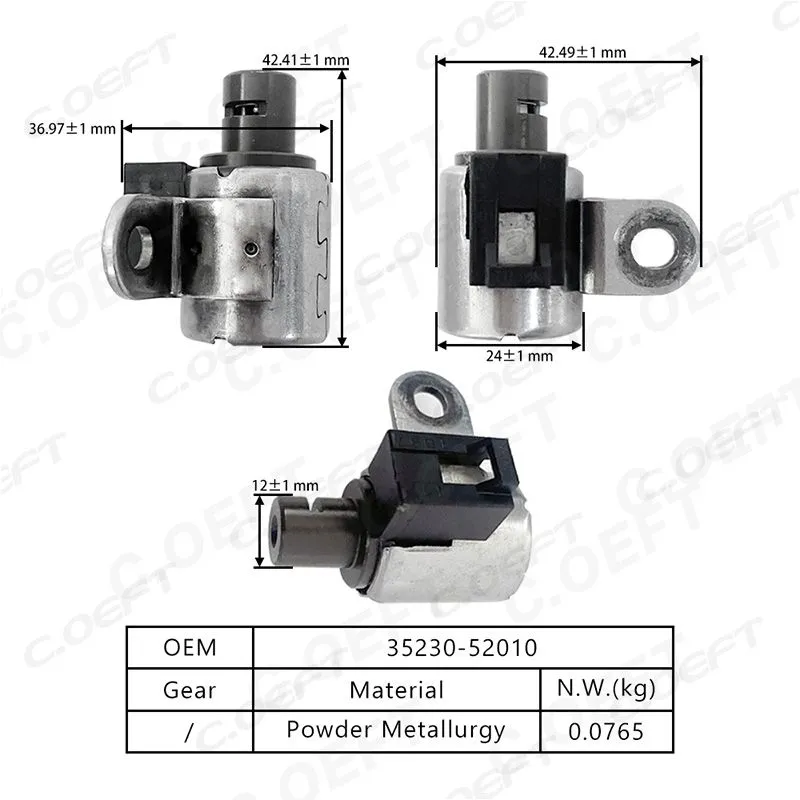 For Toyota Corolla U340E/U341E Transmission Valve 35230-52010