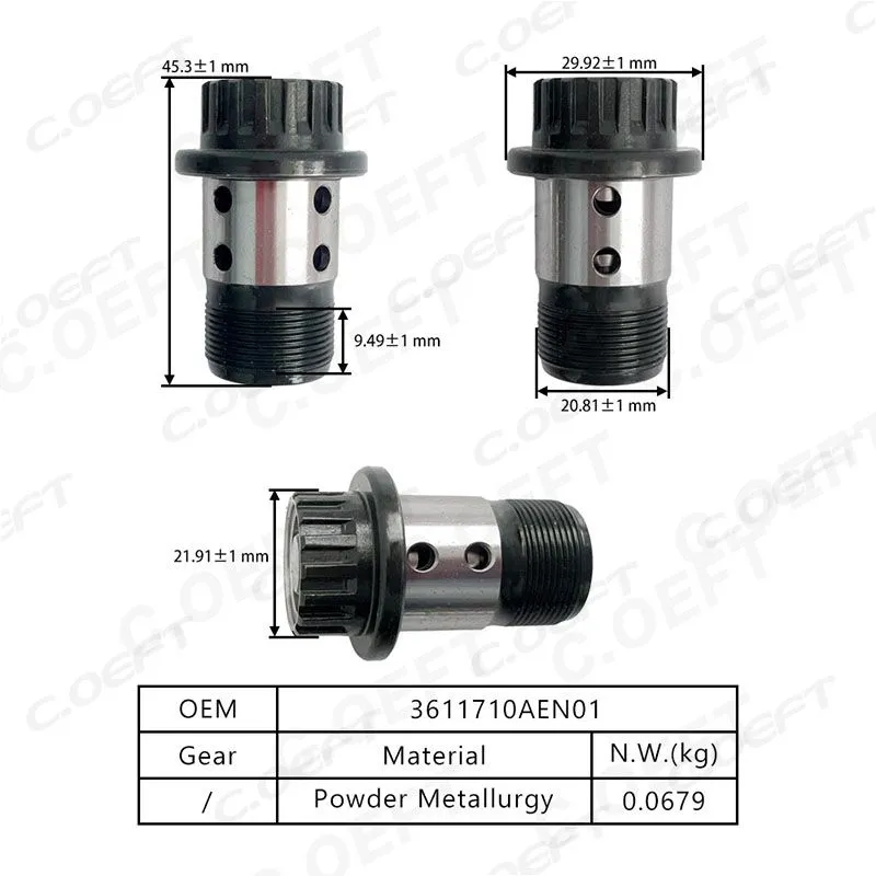 For Great Wall Haval H9 Center Screw 3611710AEN01