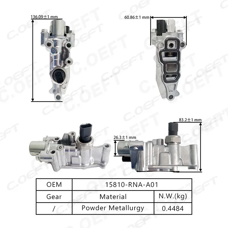 For Honda Engine Timing Oil Control Valve 15810-RNA-A01